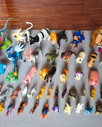 60 animali giocattolo