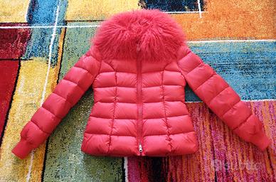 Piumino rosso in piuma d'oca,PARROT,tg.14 anni