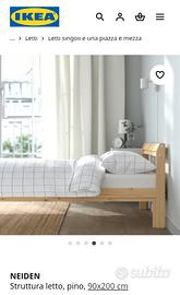 Lettino singolo IKEA