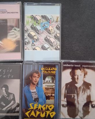 Audiocassette Tozzi,Conte,Elo,Copeland,Lynne