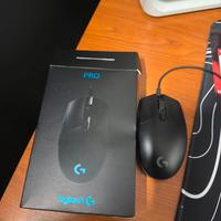 mouse gaming logitech pro