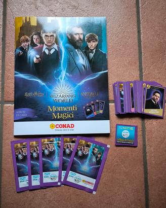 Album, carte e pacchi Harry Potter Conad

