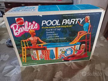 pool party barbies