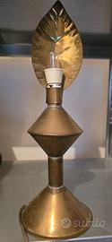Lampada in ottone, pezzo unico