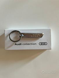 Portachiavi Audi argento quattro anelli