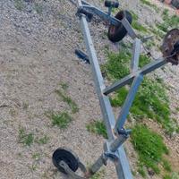 carrello barca artigianale 