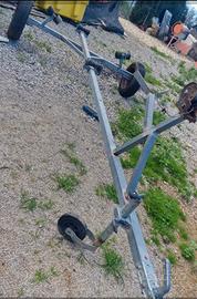 carrello barca artigianale 