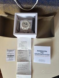 Orologio omega x swatch moonshina gild whyte