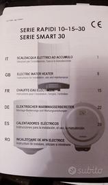 piccolo scaldabagno elettrico