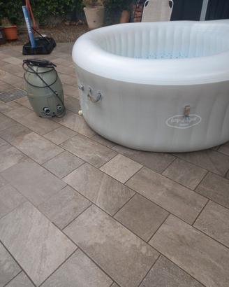 piscina spa idromassaggio gonfiabile