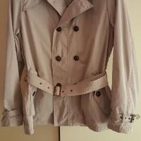 Trench corto estivo da uomo taglia XL