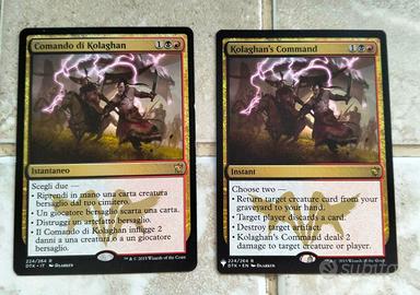 2x Comando di Kolaghan [Magic MTG]
