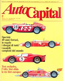 rivista AUTOCAPITAL NUMERO 11 DEL 1987