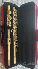 Flauto traverso Ulysee con custodia da revisionare