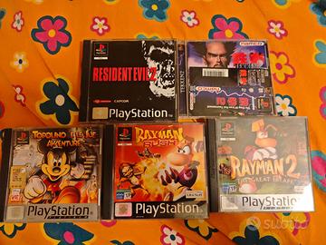Resident Evil 2, Medievil 1 e 2 PS1, Bugs Bunny PS