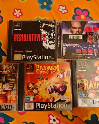Resident Evil 2, Medievil 1 e 2 PS1, Bugs Bunny PS
