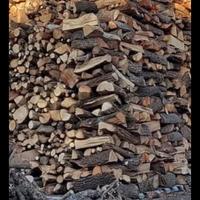 legna da ardere di solo quercia secca e asciutta 