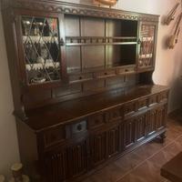 Credenza stile inglese legno quercia 