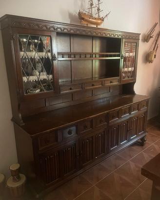 Credenza stile inglese legno quercia 
