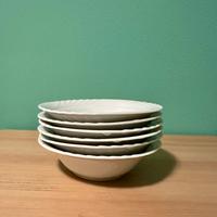 Set di 6 ciotoline porcellana bianca Winterling