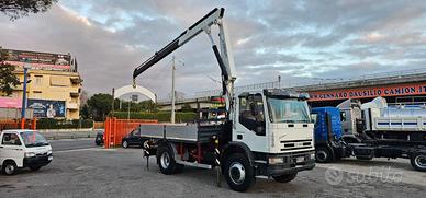 IVECO EUROCARGO 150E18K CASSONE+GRU BONFIGLIOLI
