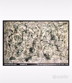 Jackson Pollock No 28 raro lithograph poster
