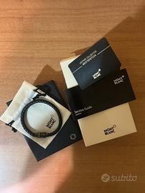 Bracciale Montblanc pelle intrecciata
