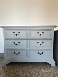 Cassettiera e angoliera in legno