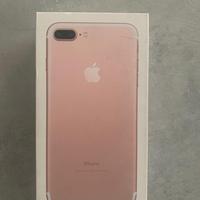 IPhone 7 Plus rosa 32 GB + cover