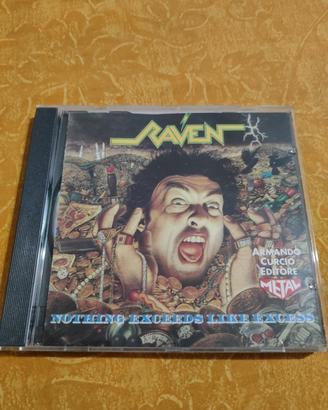 Raven  Nothing exceeds like excess cd Metal Church