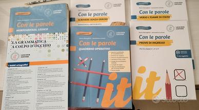 Con le parole. DVD ROM + 6 volumi di grammatica