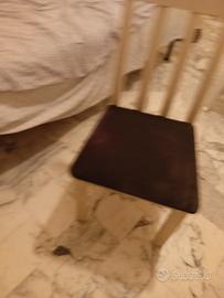 4 sedie sala da pranzo