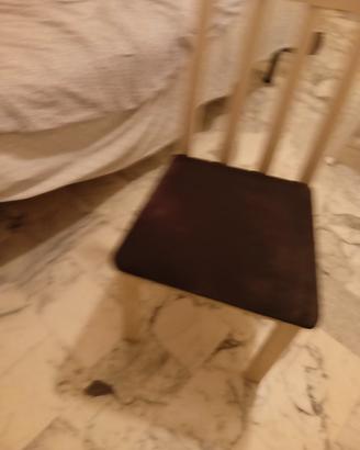 4 sedie sala da pranzo