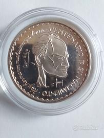 2 Monete Argento 20 Nuevos Soles 1992 del Perù