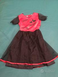 Costume travestimento bambina rossa