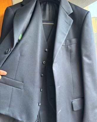 Vestito uomo blu taglia 50