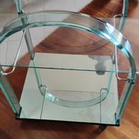 tavolino cristallo anni 50