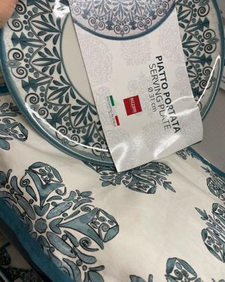 Piatto da portata in porcellana- Bizzirri