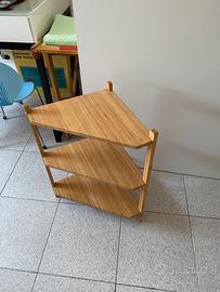 Tavolo basso/sotto lavandino bagno in bamboo Ikea