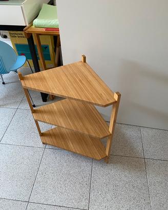 Tavolo basso/sotto lavandino bagno in bamboo Ikea
