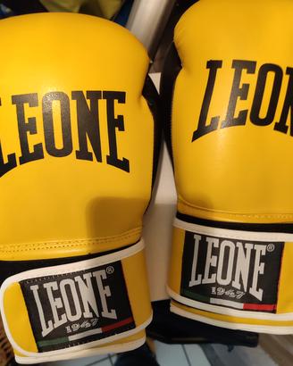 boxe guantoni e paratibie LEONE 1947