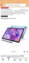 Lenovo Idea Tab  11" 256GB WIFI+5G con pennino