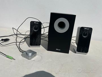 Sistema audio Trust 2.1 funzionante
