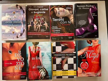 Lotto 8 Romanzi (Thriller, Gialli, Romance ed Erot