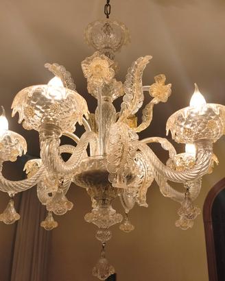 lampadario di murano 