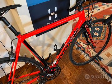 Cannondale bike Supersix + ruote Fulcrum zero nite