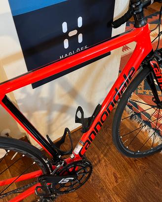 Cannondale bike Supersix + ruote Fulcrum zero nite