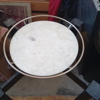 TAVOLO ROTONDO CON VASSOIO GIREVOLE 