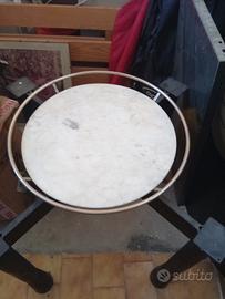 TAVOLO ROTONDO CON VASSOIO GIREVOLE 