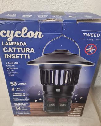 lampada cattura insetti